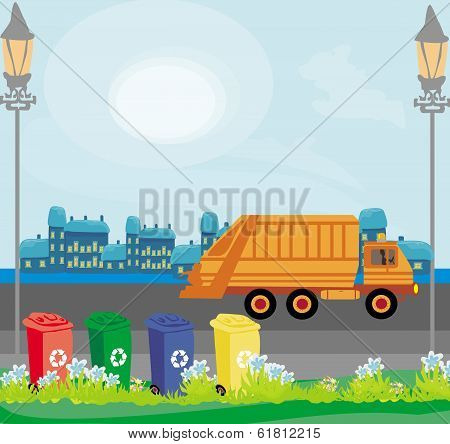 Segregation Of Garbage In The City