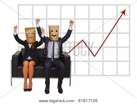 Happy Couple On Trend