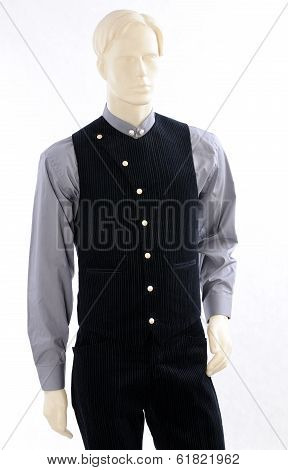 Groom dress in velvet