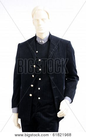 Groom dress in velvet