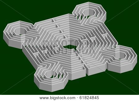 Maze Fortress 3D