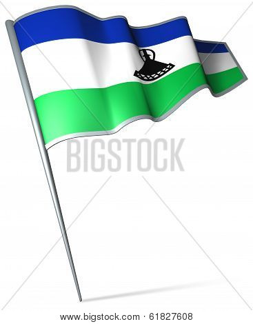 Flag Of Lesotho