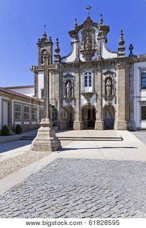 Santo Antonio dos Capuchos Convent in Guimaraes, Portugal. Unesco World Heritage Site.