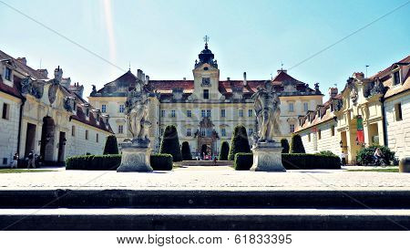 Valtice Castle In Czech Republic