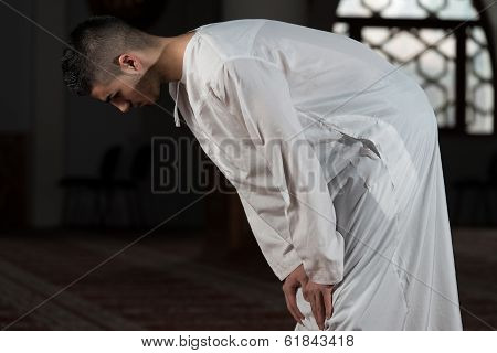 Prayer At Mosque