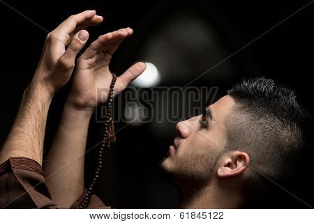 Humble Muslim Prayer