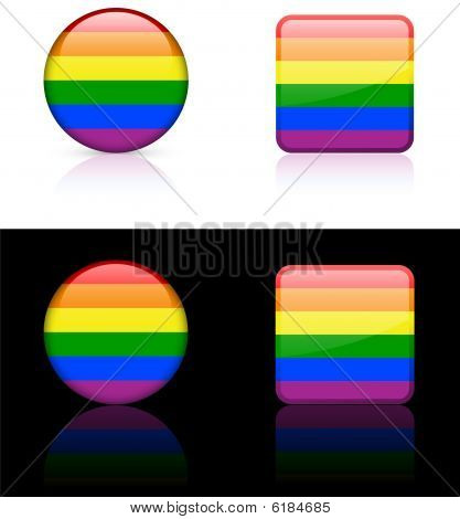 Série des drapeaux monde : Gay pride