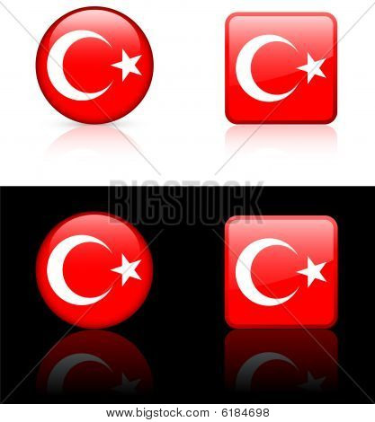 Série des drapeaux monde : Turquie