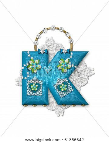 Alphabet Bling Bag K