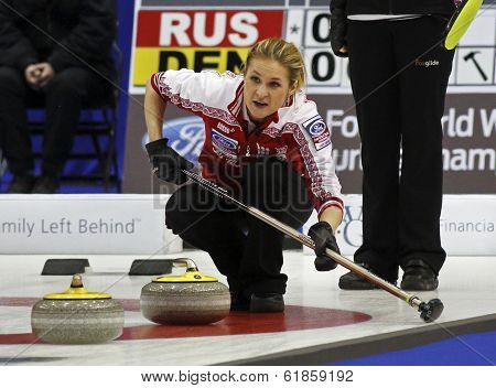 Curling Women Russia Rocks House Fomina