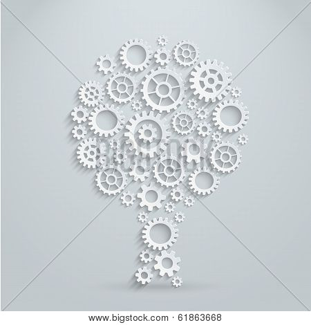 Vector gears tree