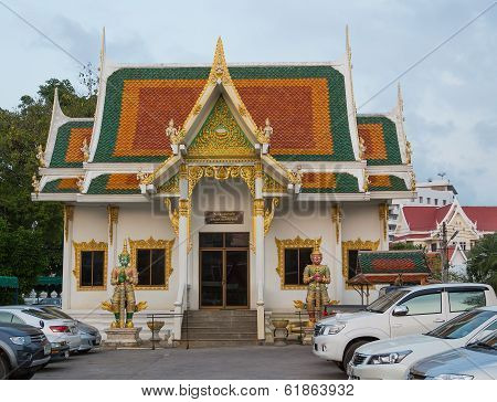 Royal monastery Wat Chuai Mongkong in Pattaya, Thailand