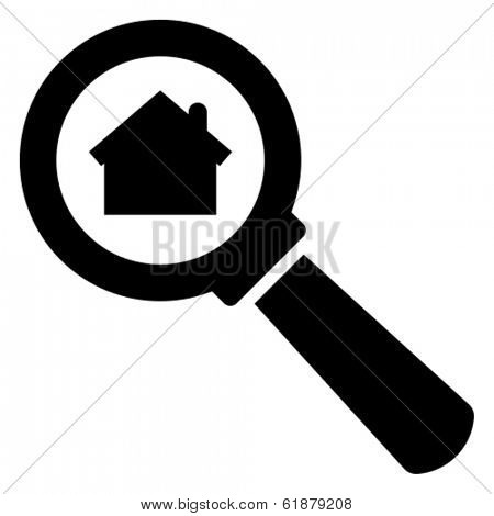 Search home vector icon
