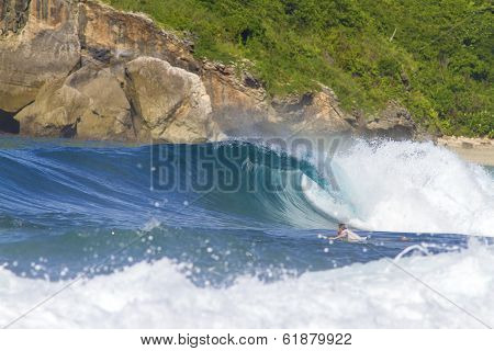 Ocean Waves.lombok Island.indonesia.