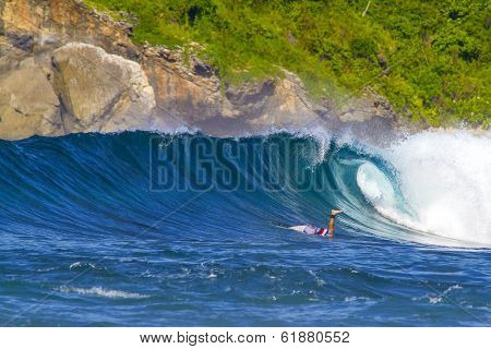 Ocean Waves.lombok Island.indonesia.