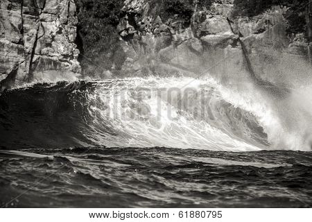 Ocean Waves.lombok Island.indonesia.