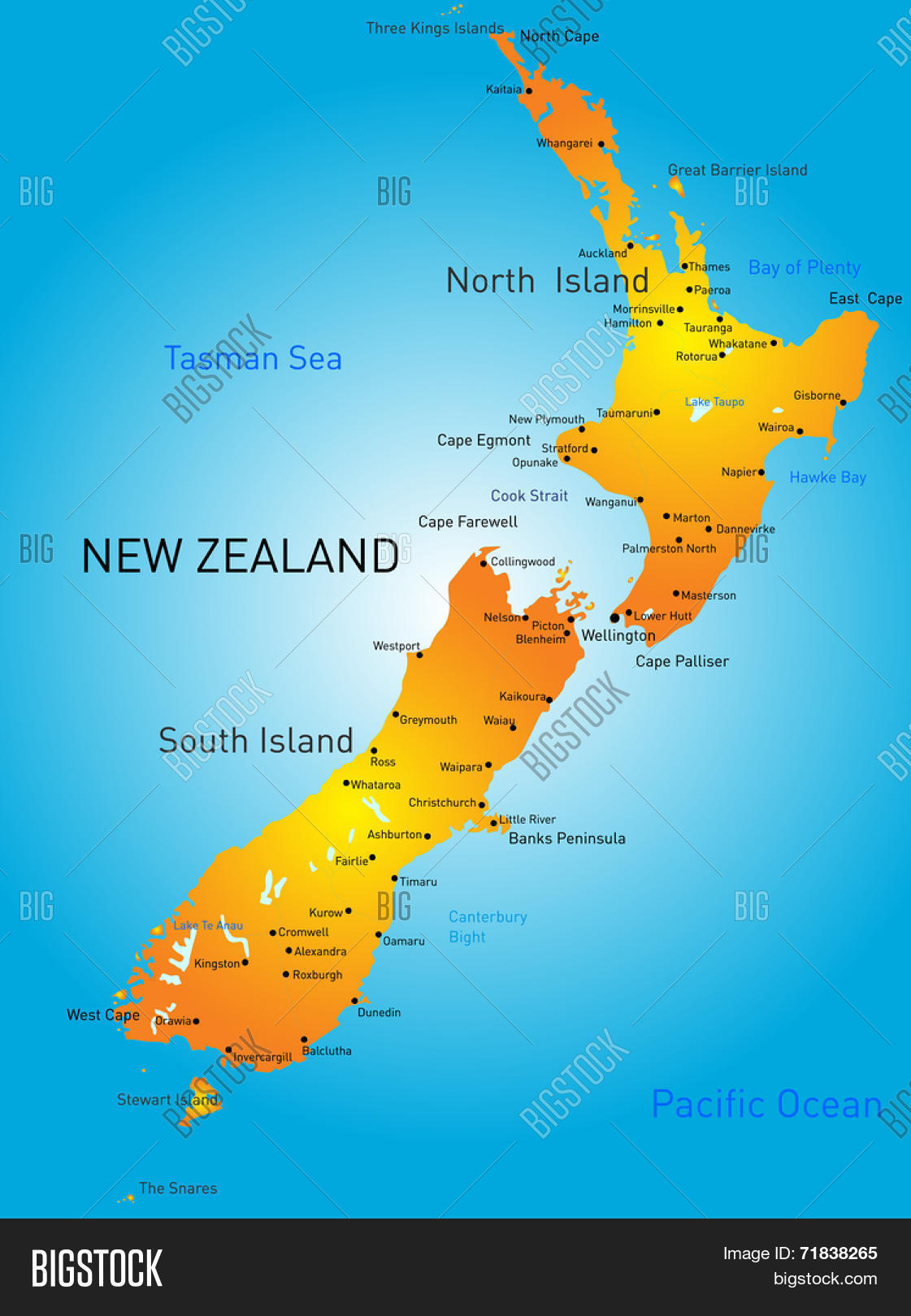 Vector Color Map New Vector & Photo (Free Trial) Bigstock