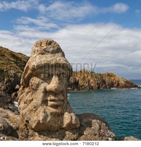 Rotheneuf、サン ・ マロでレ ロシェ Sculptes （彫刻）