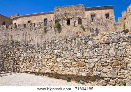 Swabian Castle of Rocca Imperiale. Calabria. Italy.