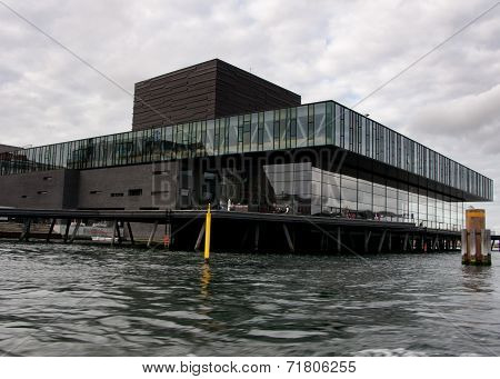 The Royal Danish Playhouse At Nyhavn In Copenhagen.