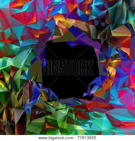 Abstract Triangle Background