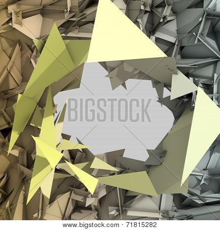 Abstract Triangle Background
