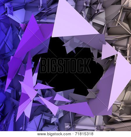 Abstract Triangle Background