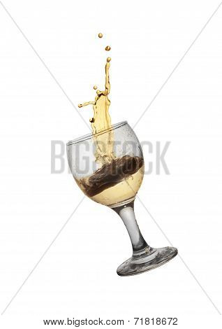 Gold wine
