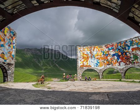 Russian Georgian friendship monument