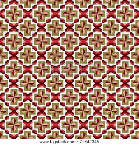 Seamless Pattern,from Different Geometric Shape