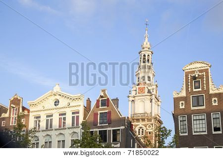 Tower Of Zuiderkerk In Amsterdam