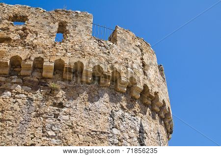 Swabian Castle of Rocca Imperiale. Calabria. Italy.