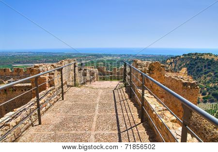Swabian Castle of Rocca Imperiale. Calabria. Italy.