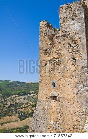 Swabian Castle of Rocca Imperiale. Calabria. Italy.