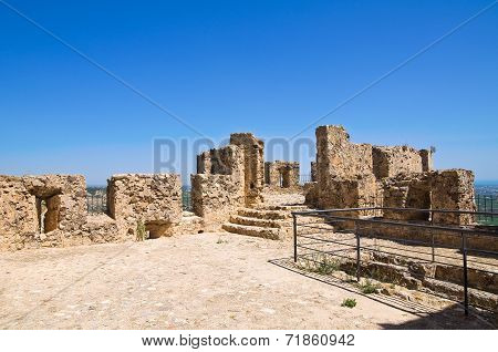 Swabian Castle of Rocca Imperiale. Calabria. Italy.