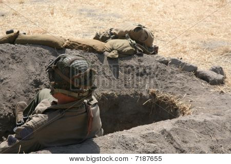 Soldato dell'esercito a Foxhole