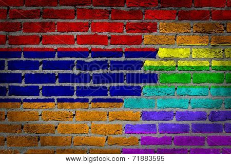 Dark Brick Wall - Lgbt Rights - Armenia