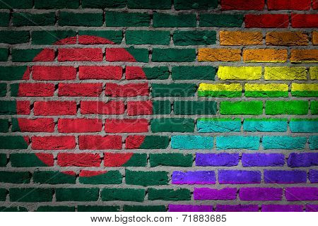 Dark Brick Wall - Lgbt Rights - Bangladesh