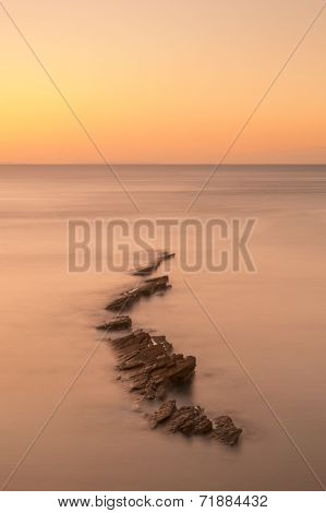 Rocky Coast Sunrise