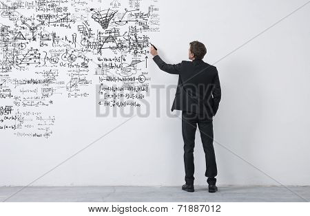 Creative Entrepreneur Sketching Ideas