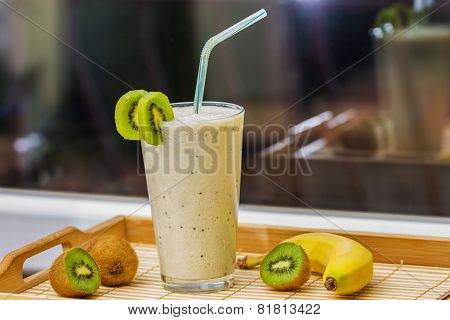 Smoothie With Kiwi And Banana