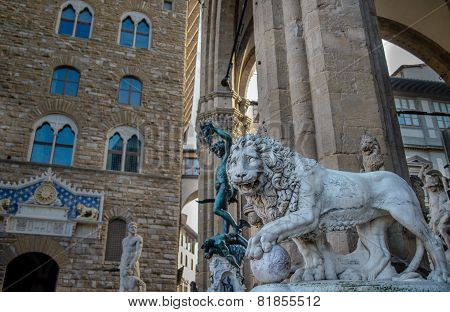 Beautiful Statues Of Florence