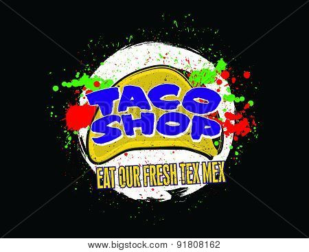 Taco Shop Logo
