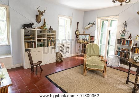 Working Room Of Ernest Hemmingway In Key West