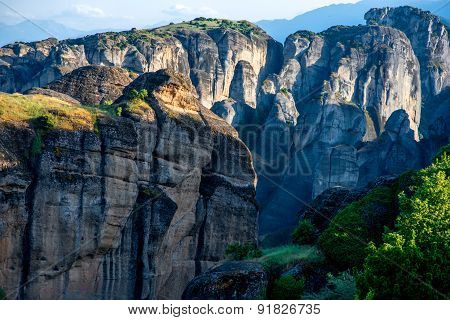 Rocky mountains in Greece