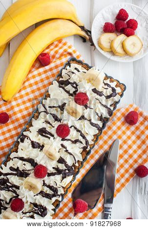 Banoffee Pie (banana And Toffee Tart)