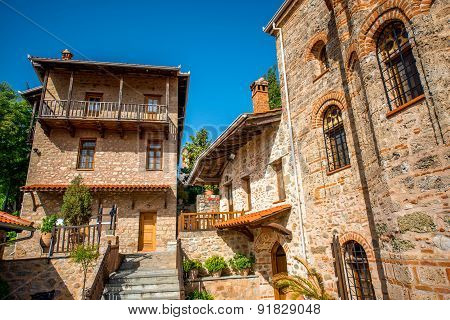 In the Holy Monastery in Greece