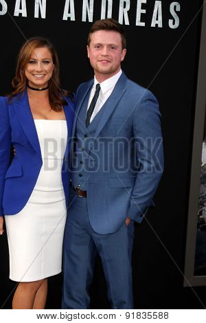 LOS ANGELES - MAY 26:  Romy Poulier, Hugo Johnstone-Burt at the 