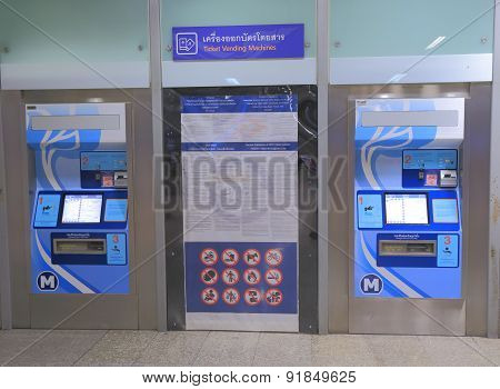 MRT subway Bangkok Thailand