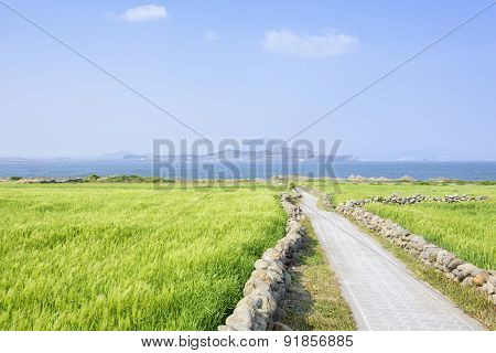 Landscape Of Sanbangsan And Songaksan